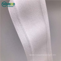 China wholesale hot sell 100% polyester stretch waist band interlining waistband high elastic adhesive dot fuse for Jeans pant